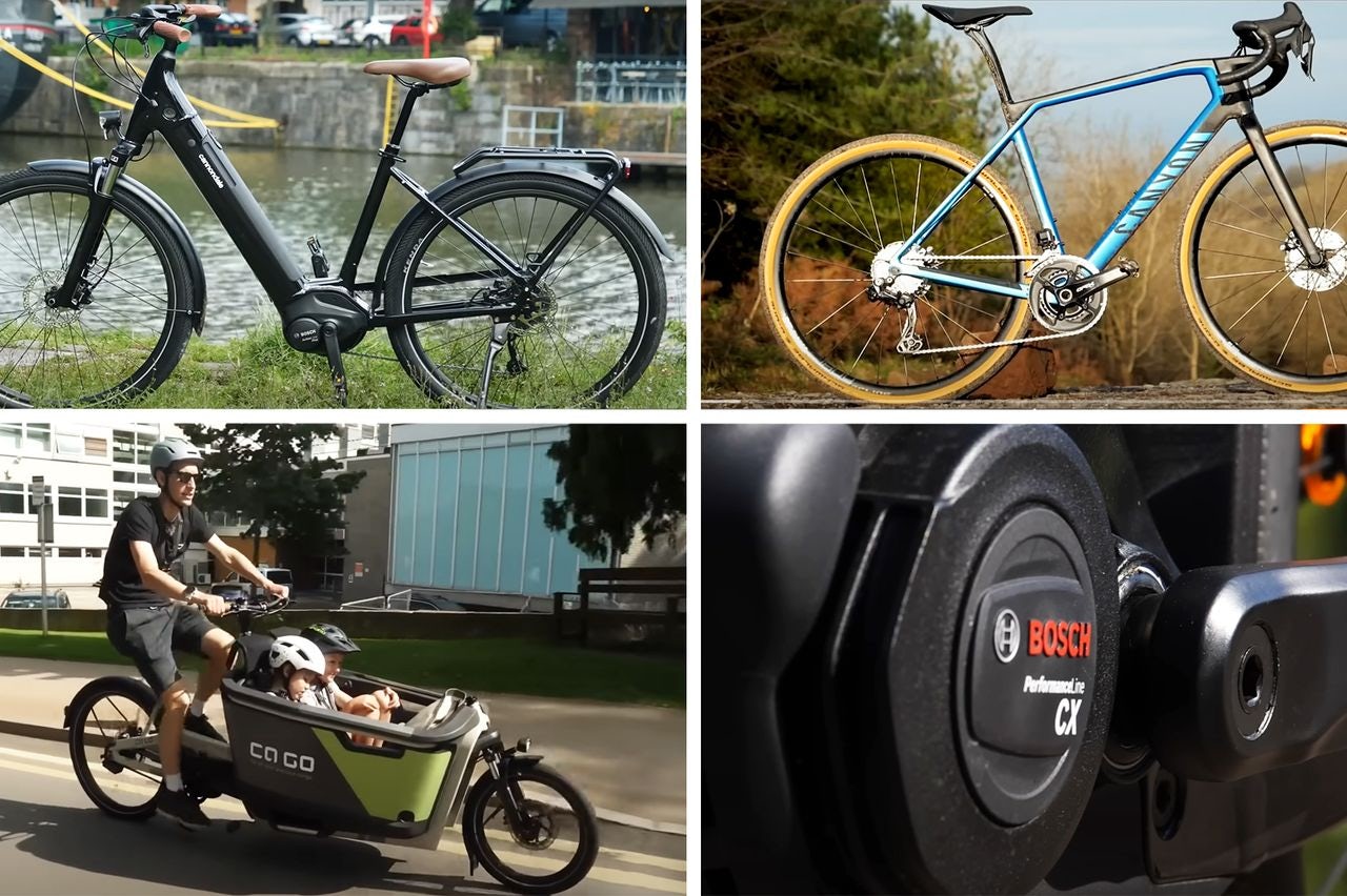There are lots of types of e-bike available